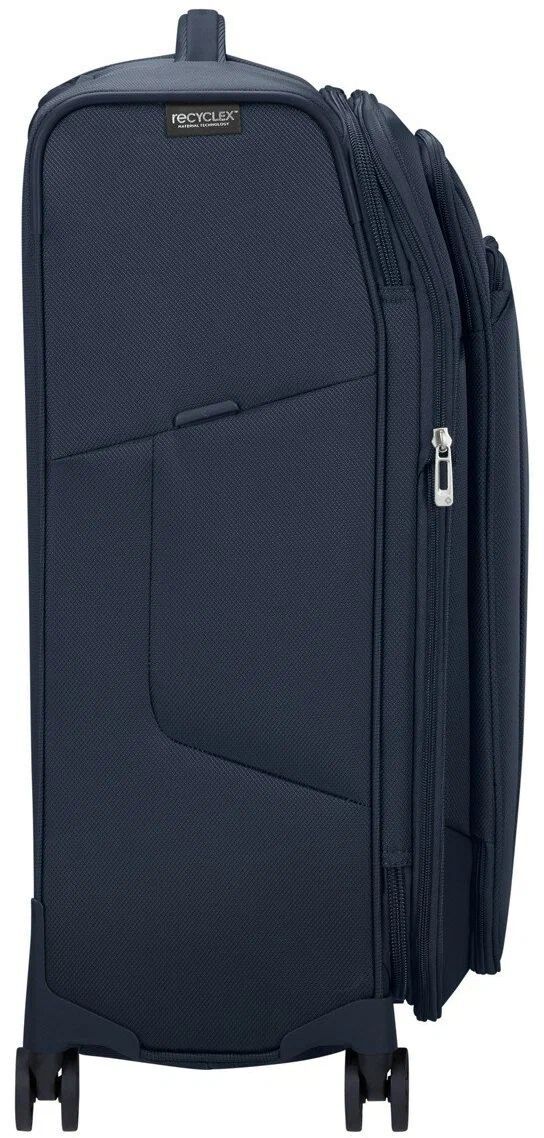 Чемодан Samsonite, 92 л, размер L, синий
