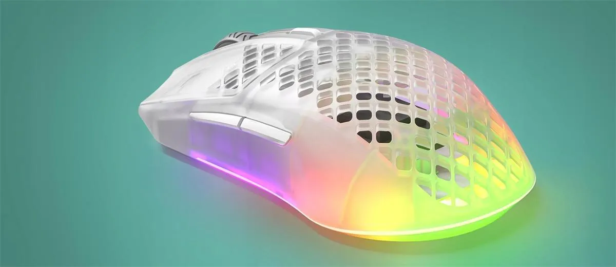 Беспроводная игровая мышь SteelSeries Aerox 3, Ghost