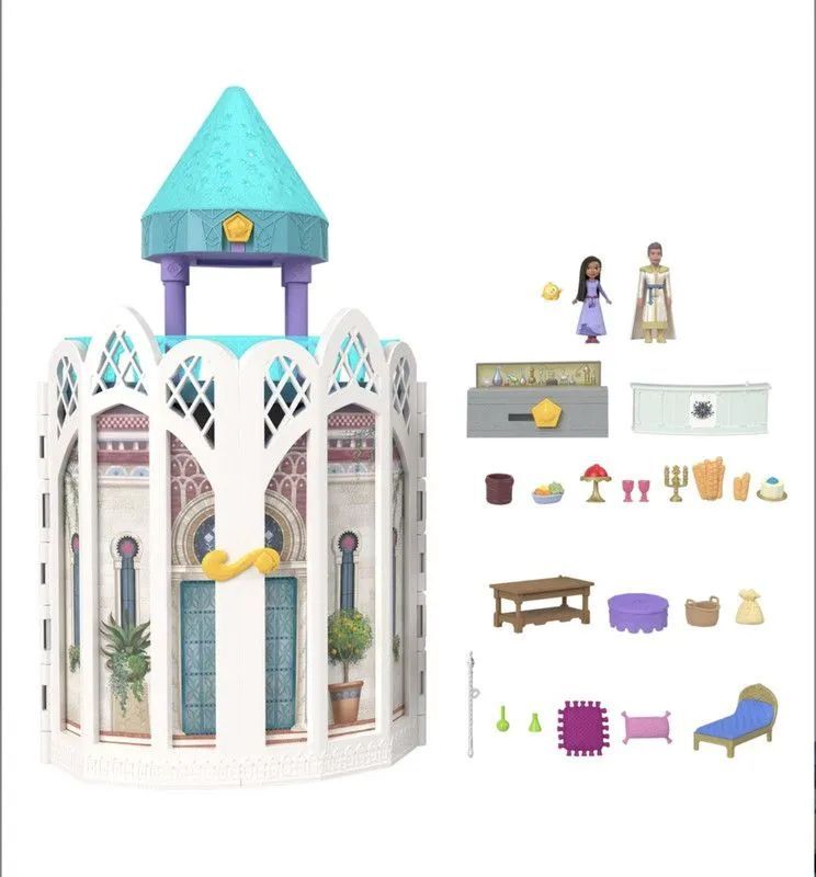 Mattel Игровой набор для маленьких кукол "Замок Розас", Wish