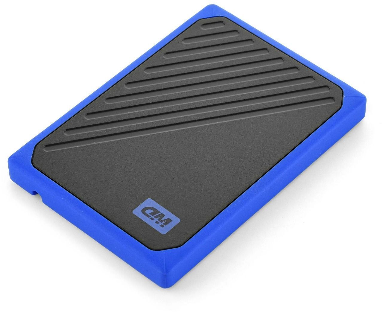 1 ТБ Внешний SSD Western Digital My Passport Go, USB 3.2 Gen 1, черный/синий