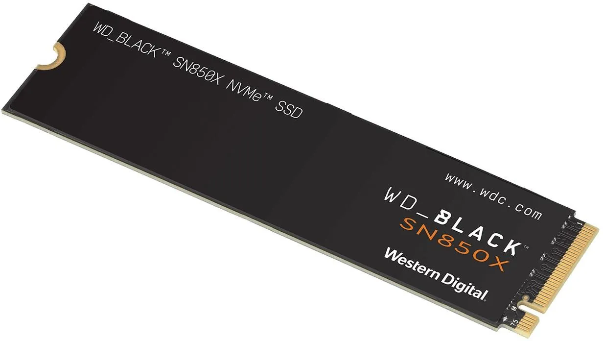 SSD накопитель Western Digital Black SN850X 1TB M.2 (WDS100T2X0E)