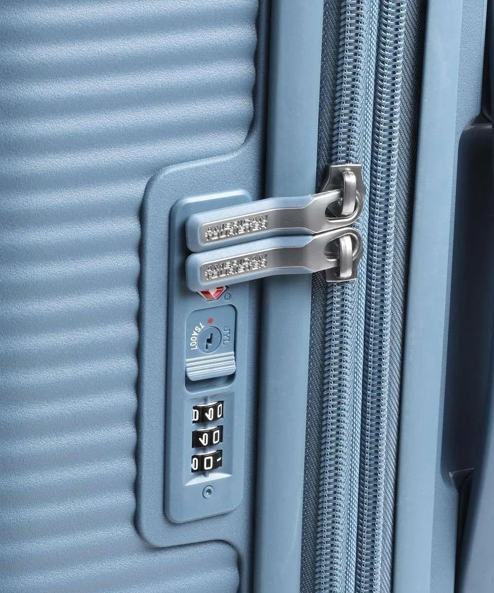 American Tourister Soundbox 67 см Чемодан синий 81л