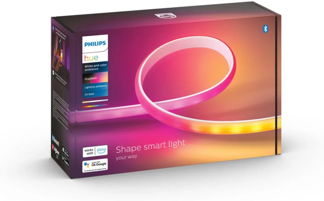 Светодиодная лента Gradient (базовый набор, 2 м) PHILIPS Hue White and Color Ambiance 8719514339965