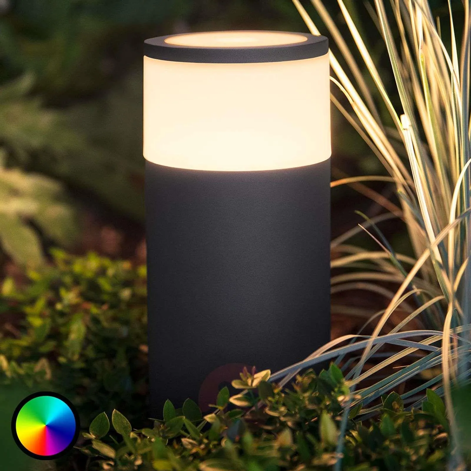 Уличная световая колонна PHILIPS Hue White and Color Ambiance Calla черный 1742030P7