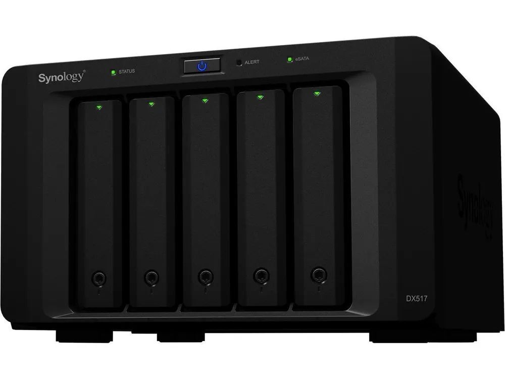 Сетевое хранилище Synology Unit DX517 черный