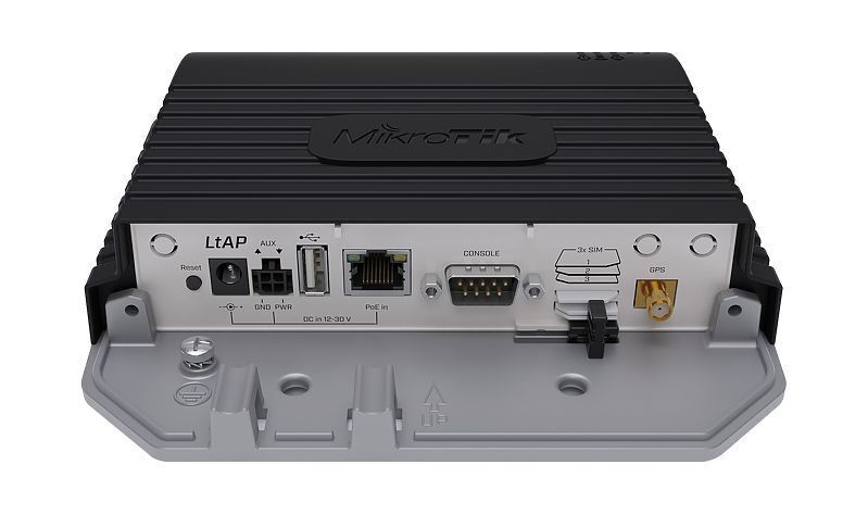 Wi-Fi точка доступа MikroTik LtAP LTE kit, черный