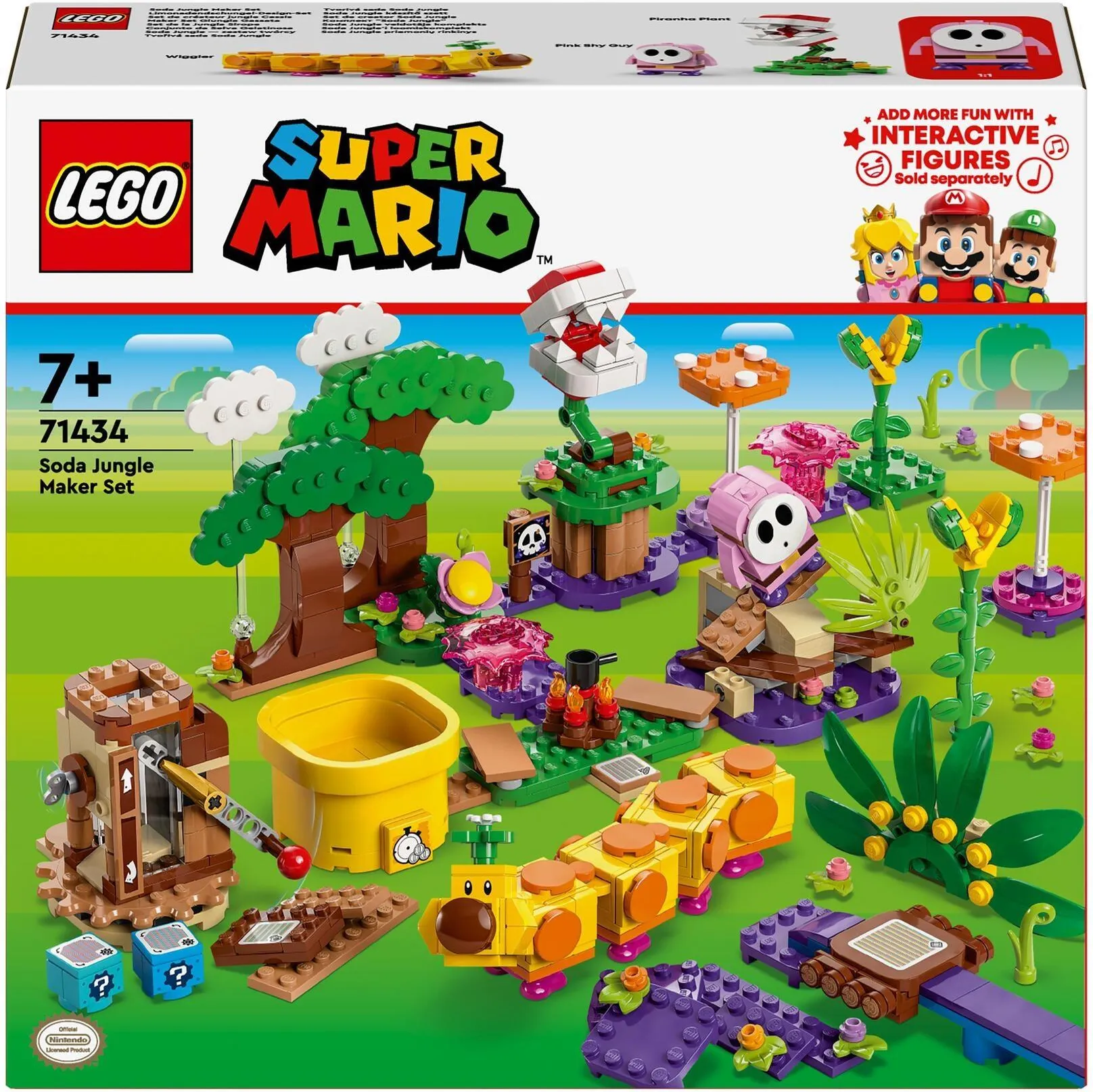 LEGO Super Mario 71434 Сода-джангл — набор создателя