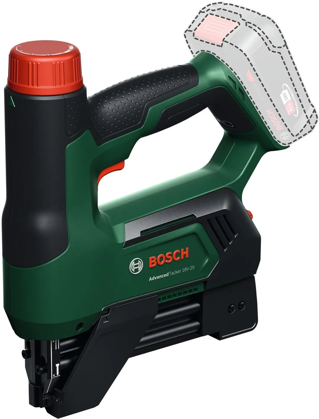 Аккумуляторный степлер Bosch AdvancedTacker 18V-25 06032A7100