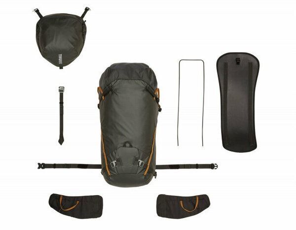 Рюкзак туристический THULE Stir Alpine 40L TSTU340 Hiking Backpack Obsidian (3204502)