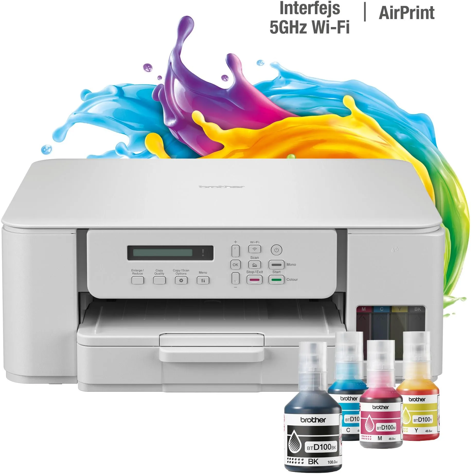 МФУ Brother InkBenefit DCP-T436W