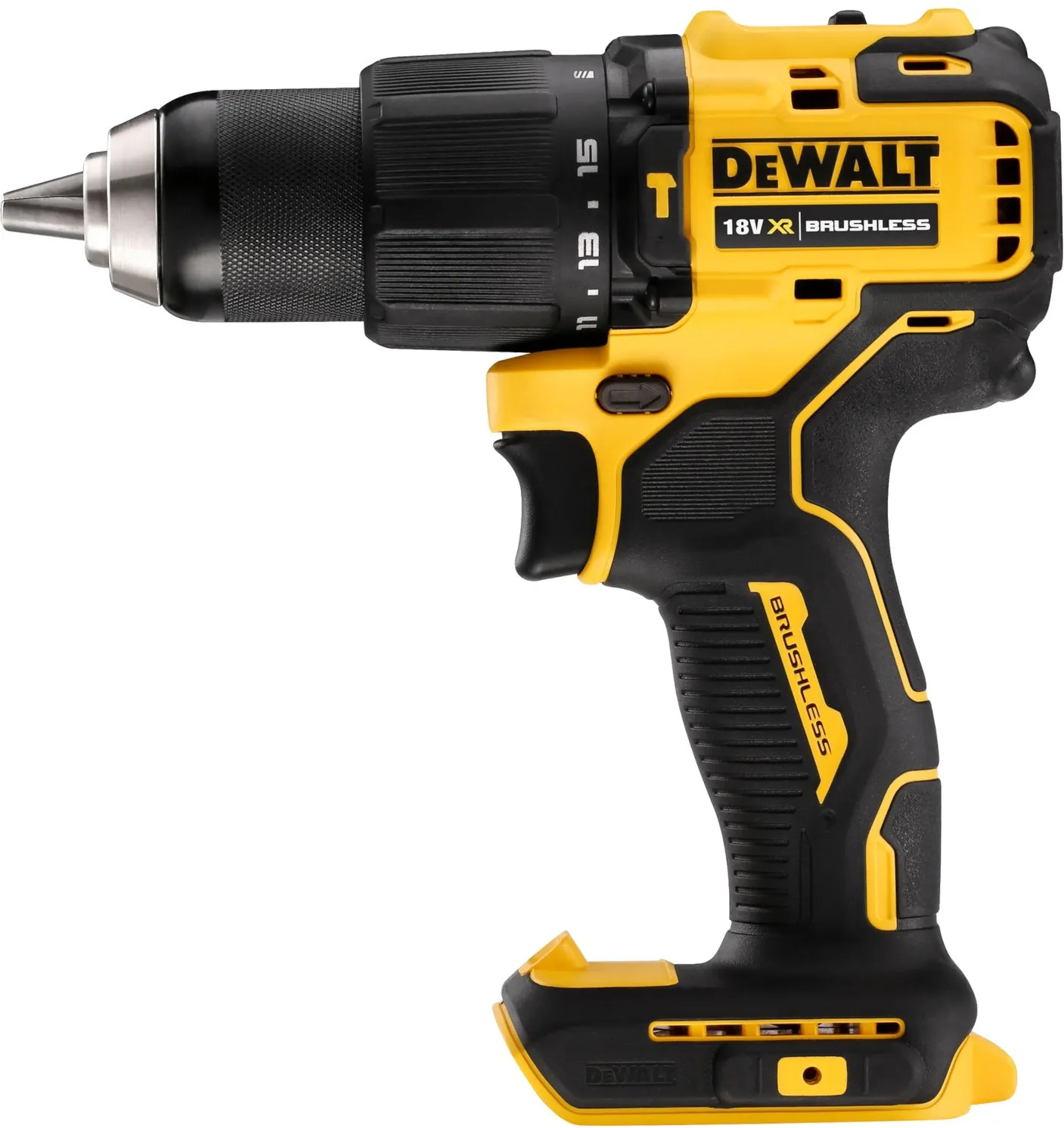 Аккумуляторная ударная дрель-шуруповерт DeWalt DCD709P2T-QW, с 2 АКБ, ЗУ и кейсом TSTAK