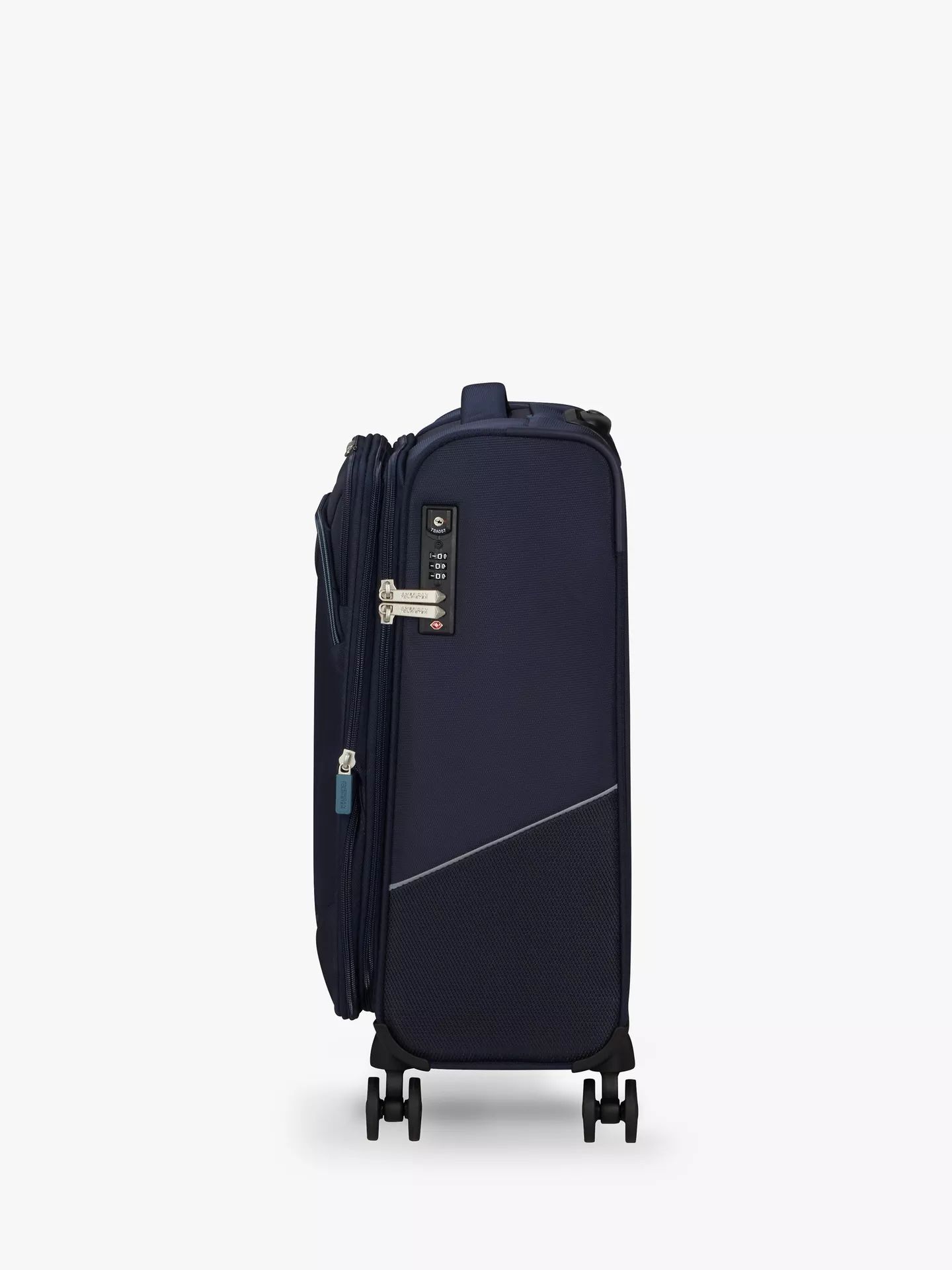 American Tourister SummerRide Спиннер, синий, 47 л, размеры 55 x 40 x 23 см