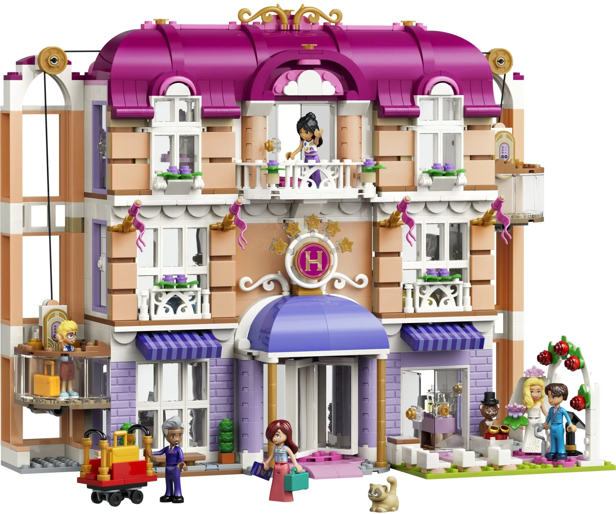 LEGO Friends 42704 Гранд-отель в Хартлейк-Сити
