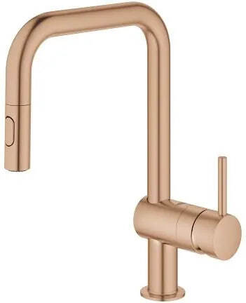 Смеситель для кухни Grohe Minta Brushed Warm Sunset 32322Dl2