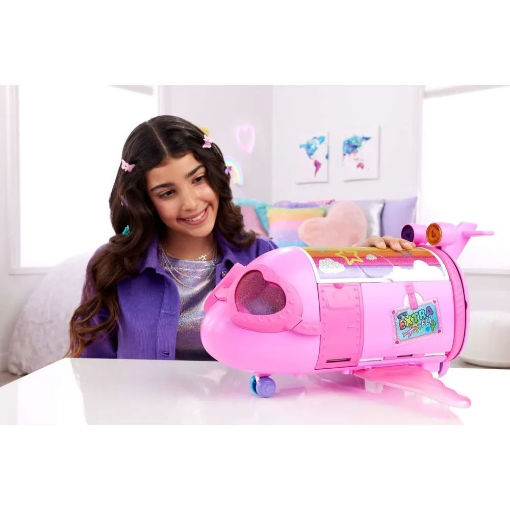 Самолет Mattel Barbie Extra Fly (HPF72)