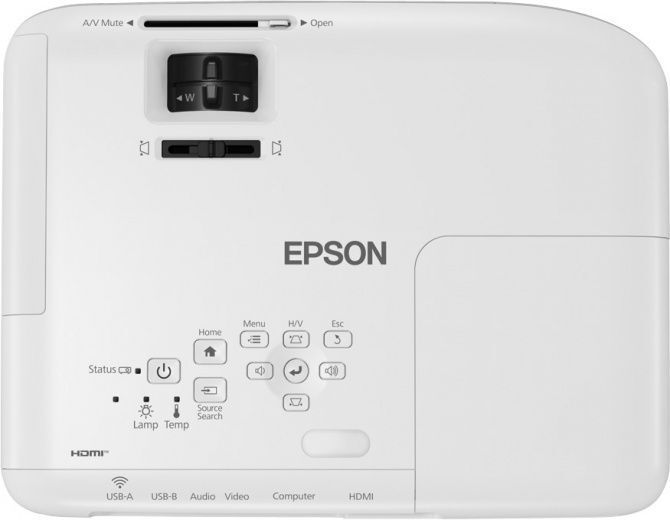 Проектор Epson EB-W06 3LCD WXGA, белый