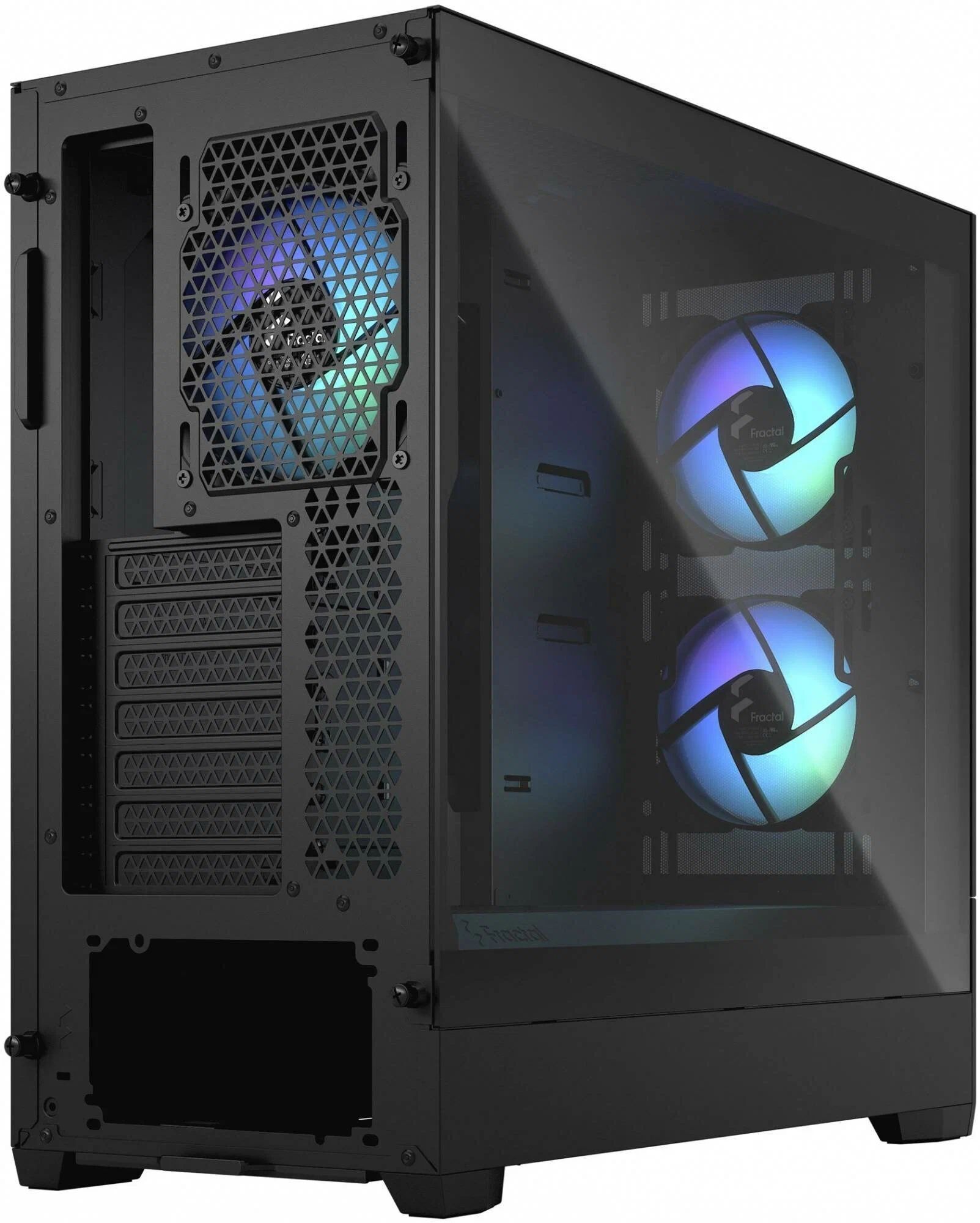 Компьютерный корпус Fractal Design Pop Air RGB черный (FDCPOR1A06) (FD-CPOR1-A06)