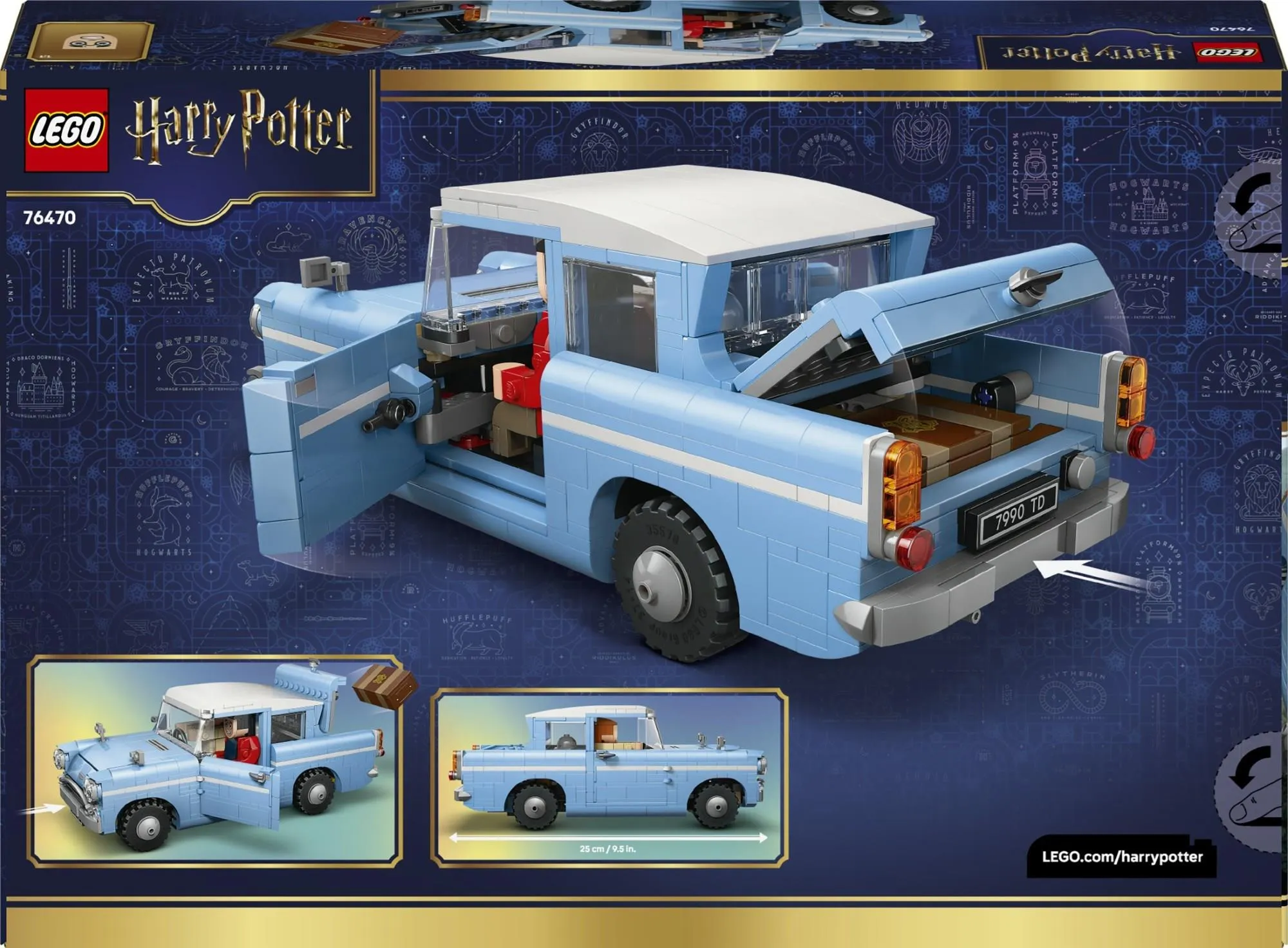 Конструктор LEGO Harry Potter 76470 Заколдованный летающий Ford Anglia