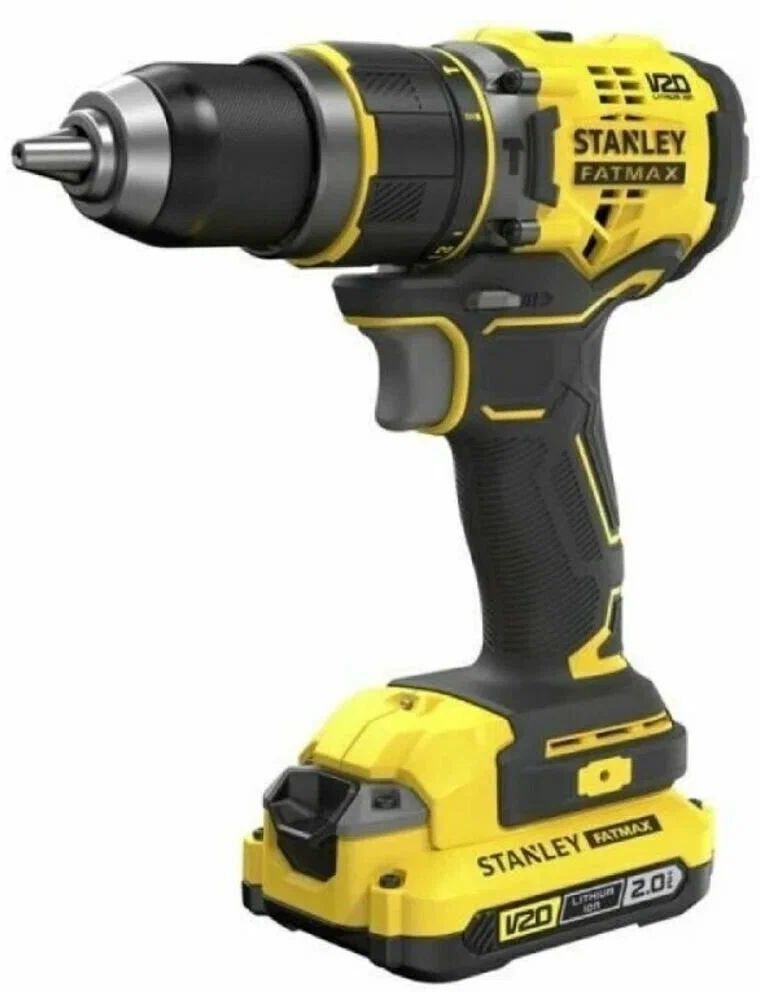 Аккумуляторная дрель-шуруповерт STANLEY SFMCD721D2K-QW