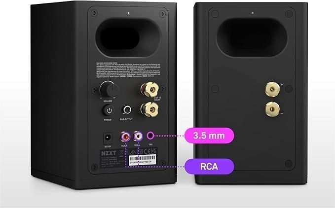 Сабвуфер NZXT Relay AP-SUB80-EU, черный