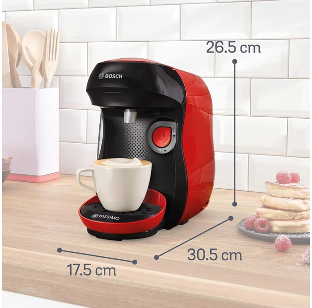 Кофемашина капсульная Bosch Tassimo Happy TAS103E