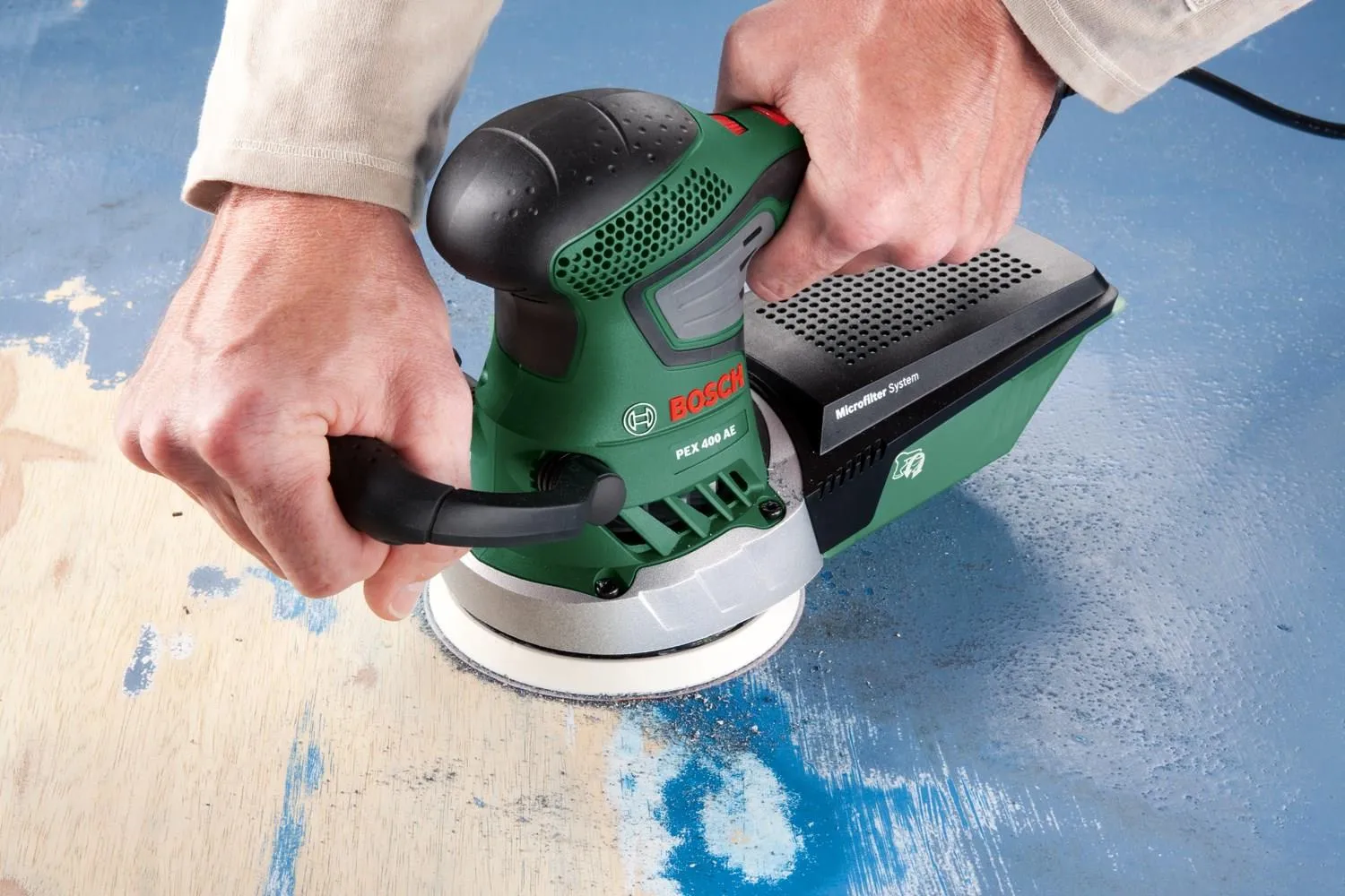Эксцентриковая шлифовальная машина сетевая Bosch PEX 400 AE 06033A4000