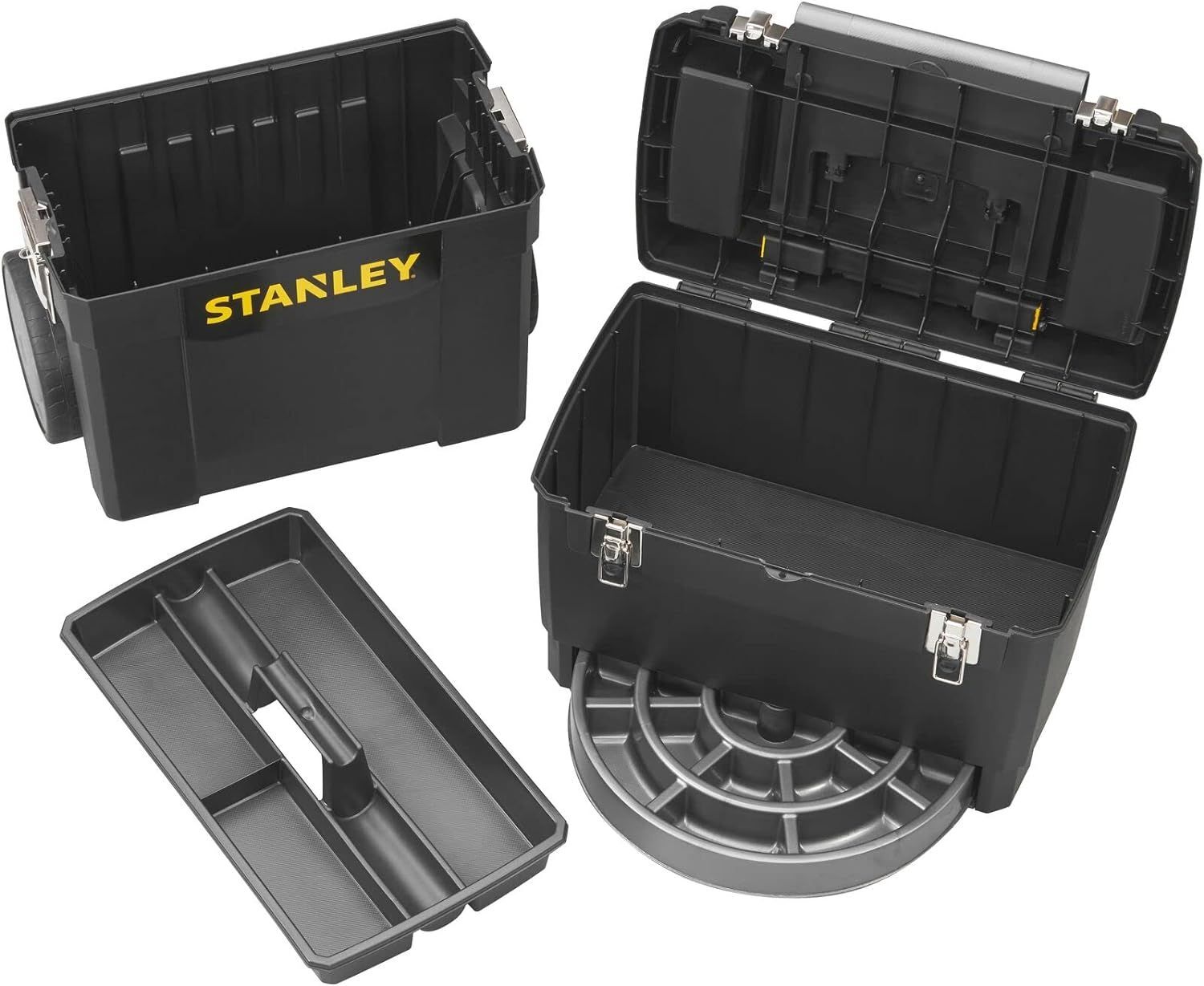 Ящик для инструмента Stanley 2 в 1, на колесах, с органайзерами 1-93-968