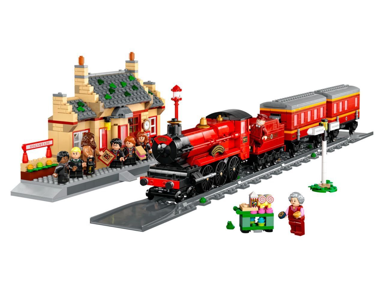 LEGO Harry Potter 76423 Хогвартс-экспресс и станция Хогсмид