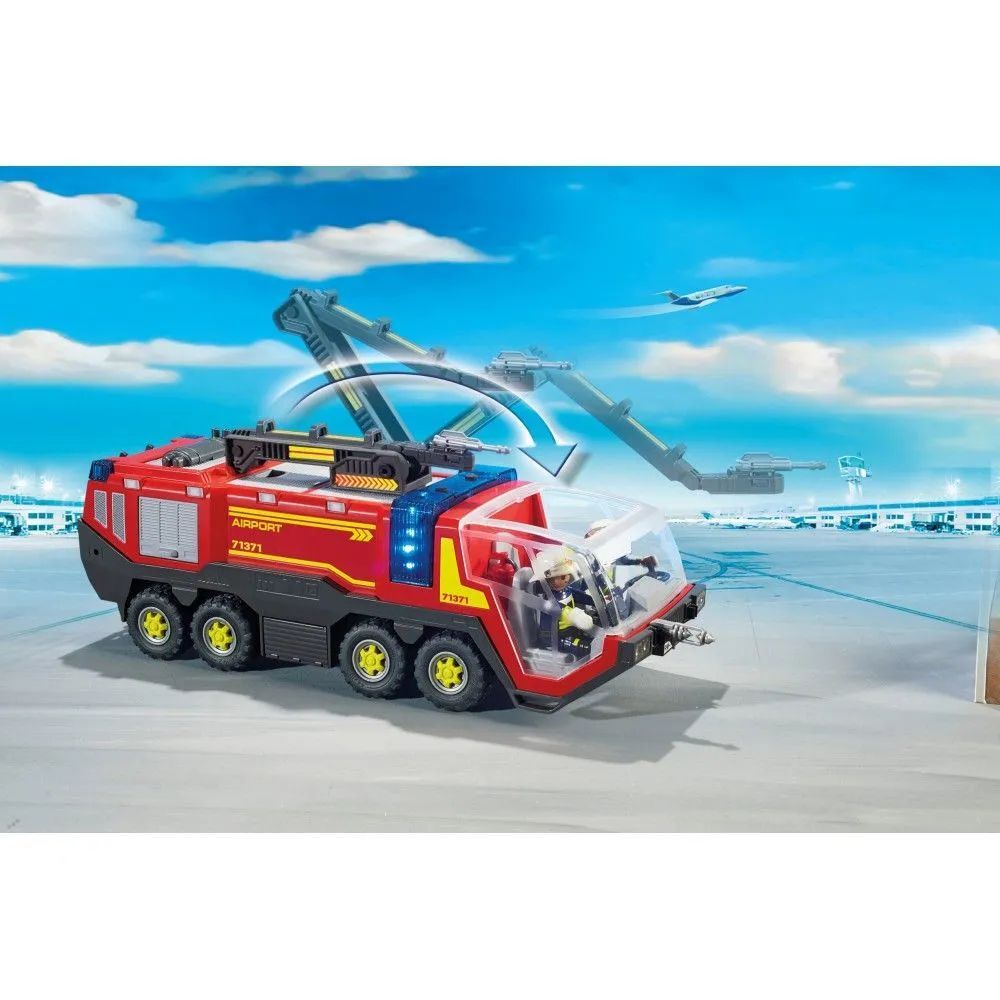 Пожарная Машина Playmobil 71371 City Action В Аэропорту