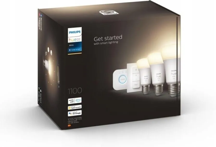 Комплект PHILIPS HUE White E27 1100lm 8719514289130