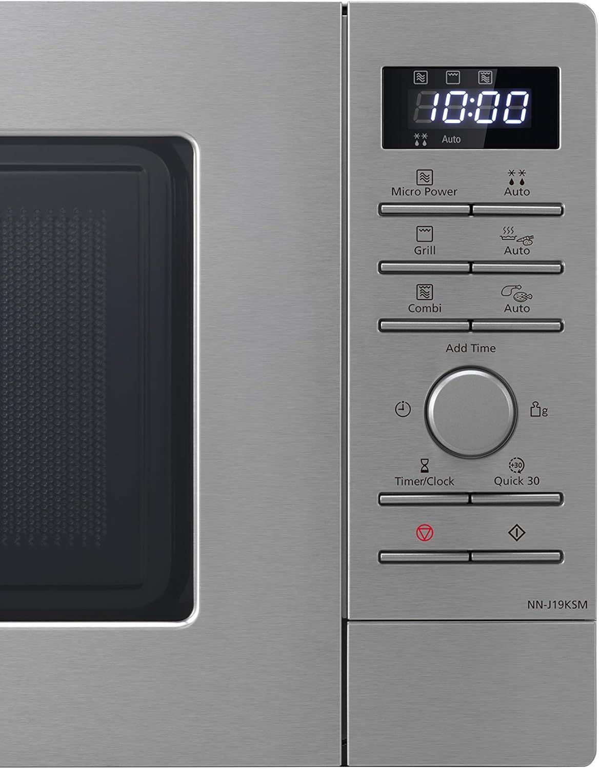 Микроволновая печь Panasonic NN-J19KSMEPG, 800 Вт, 20 л, серый