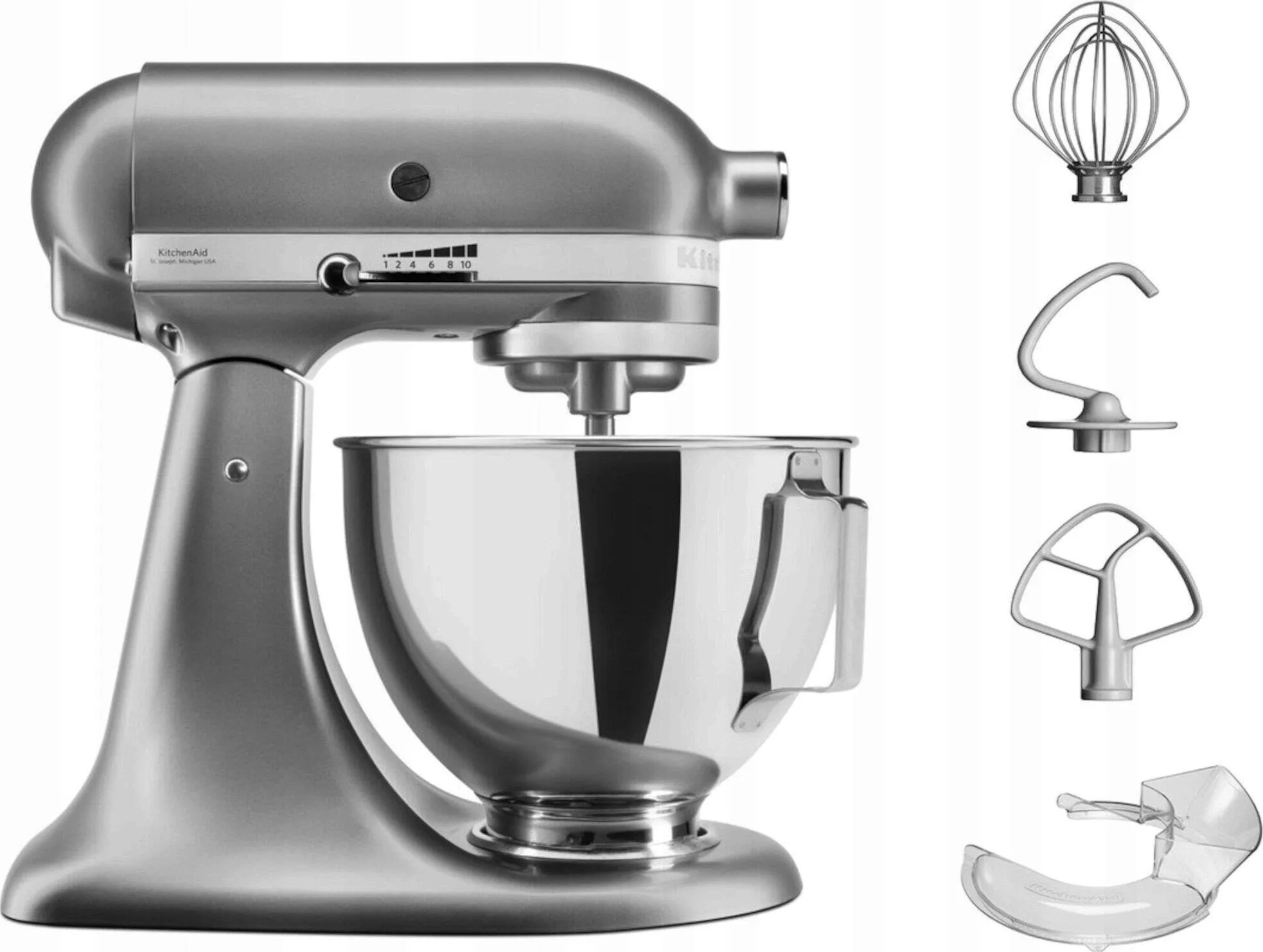 Планетарный миксер KitchenAid 5KSM95PSECU, графитовый