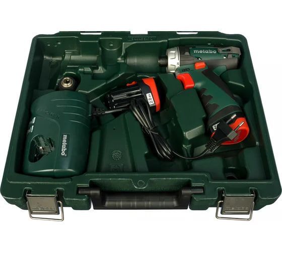 Аккумуляторная дрель-шуруповерт Metabo POWERMAXX BS BASIC SET (600080880)