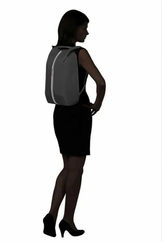 Samsonite Рюкзак для ноутбука KB3*001 Securipak S Laptop Backpack 14 *09 Black Steel