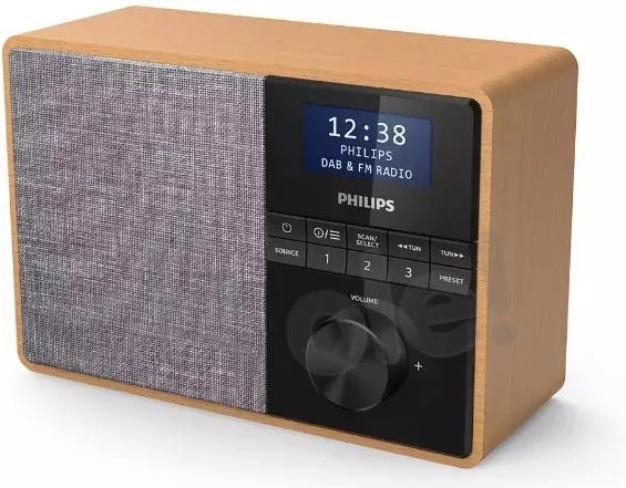 Радиобудильник PHILIPS TAR5505, серый