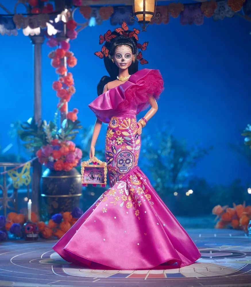 Кукла Barbie Dia De Muertos 2023 (День мертвых кукол)-HJX14