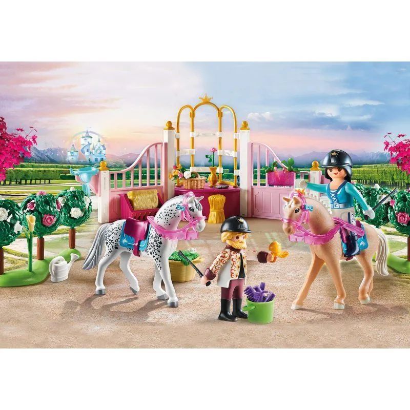 Playmobil - Уроки верховой езды в конюшне 70450