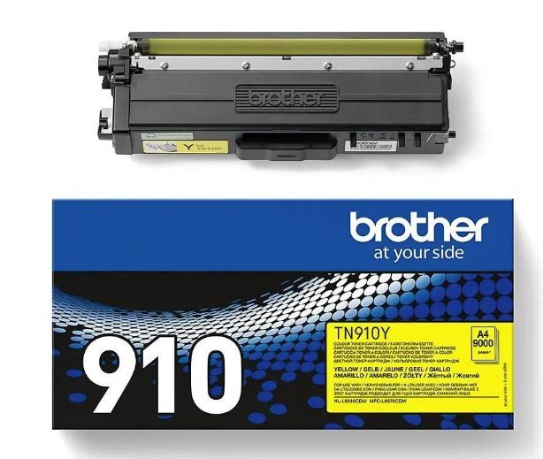 Картридж Brother TN-910Y желтый