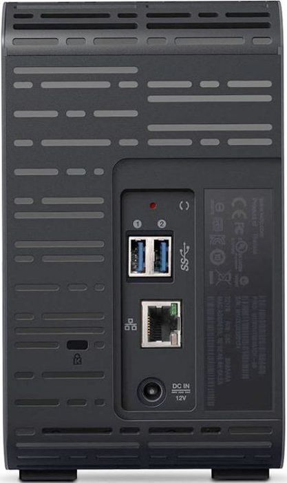 Сетевое хранилище Western Digital My Cloud EX2 Ultra 4 TB (WDBSHB0040JCH-EEUE)