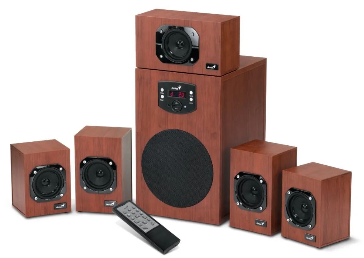 Компьютерная акустика Genius SW-HF 5.1 4600 v2 (31730016400)