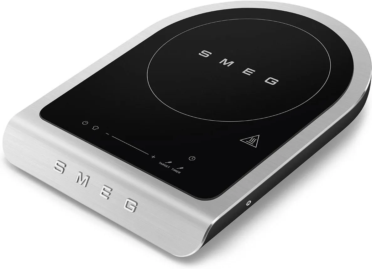 Варочная панель индукционная Smeg PIC01, матовый черный