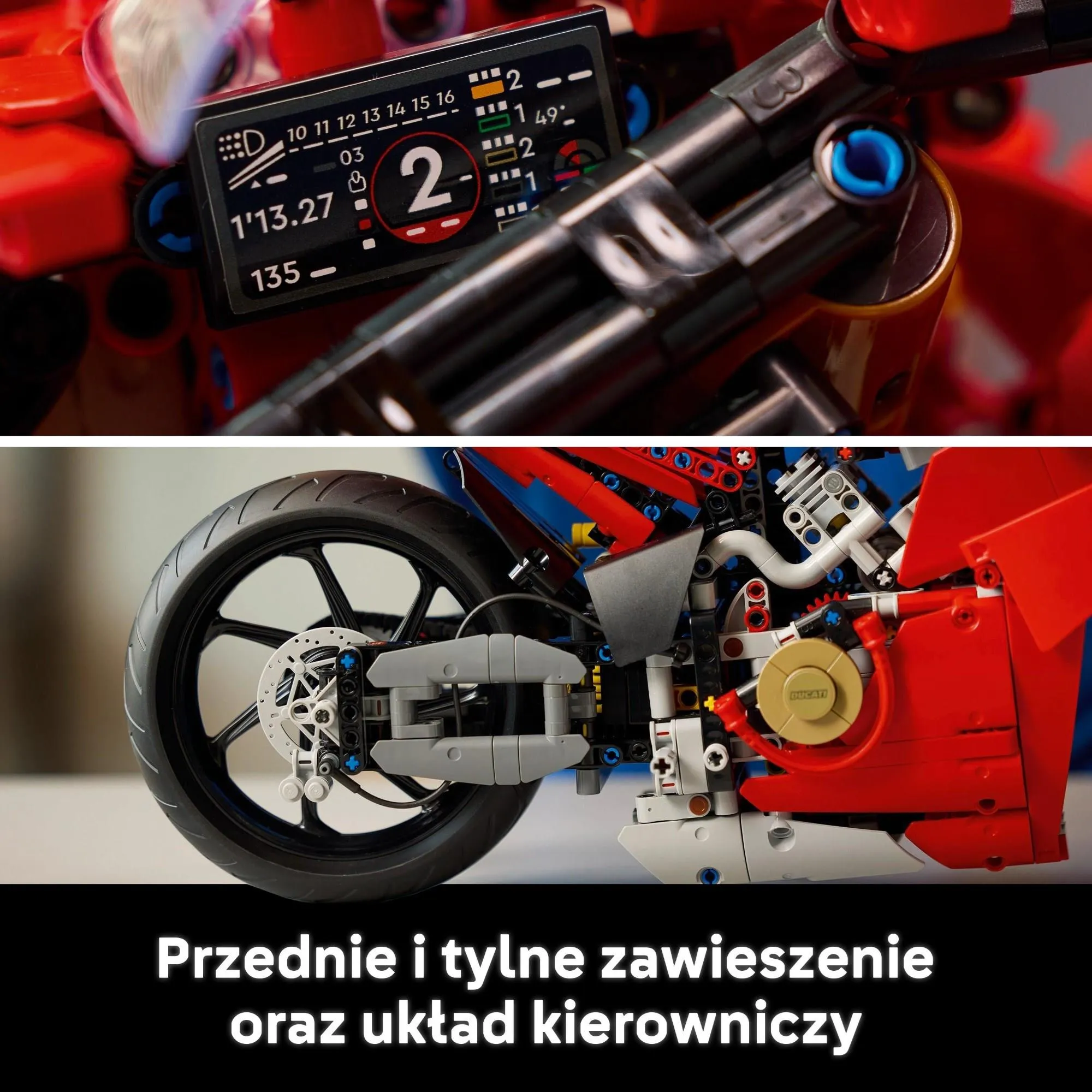 Конструктор LEGO Technic 42202 Мотоцикл Ducati Panigale V4 S