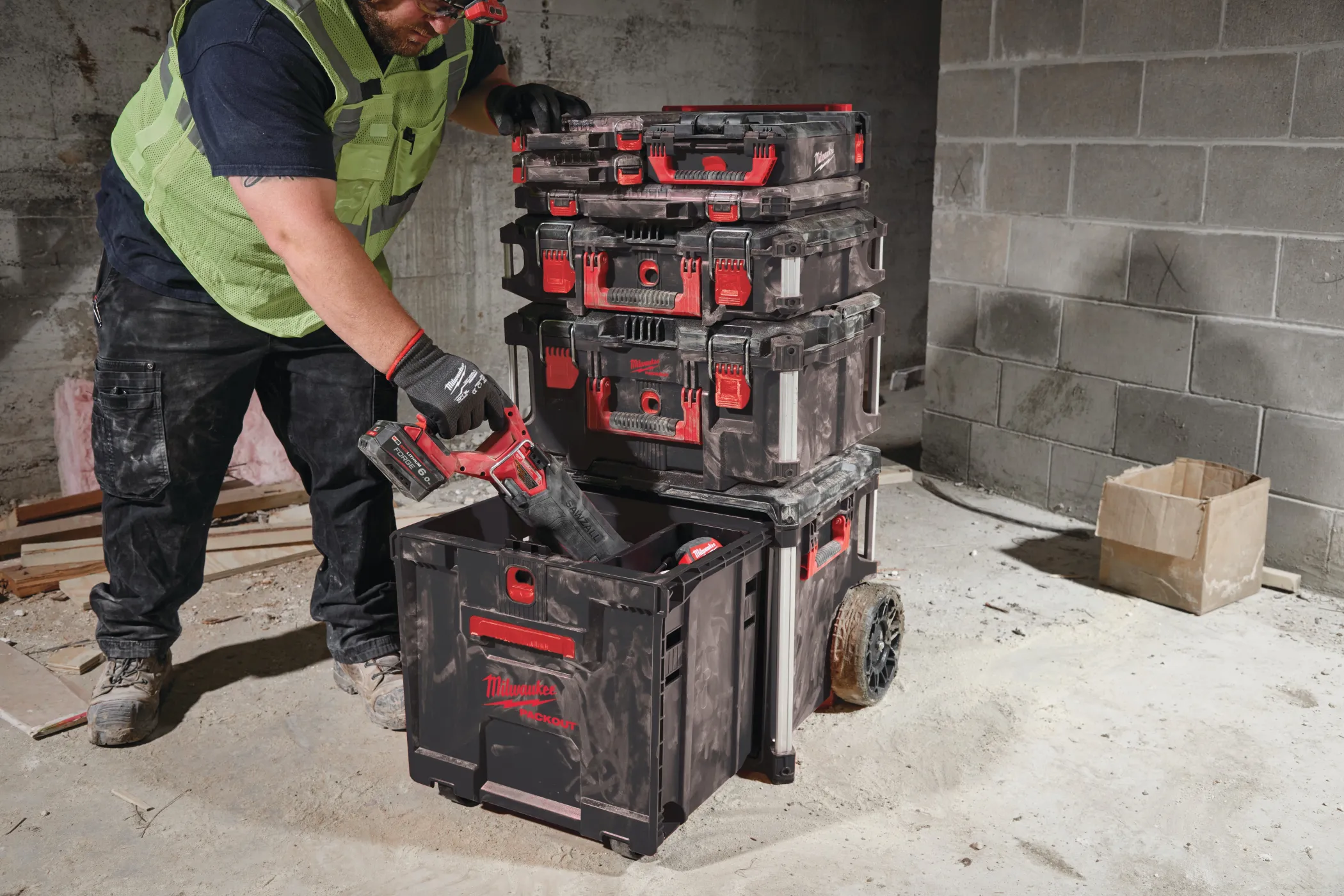 Ящик Packout с выдвижными ящиками Milwaukee 4932498651
