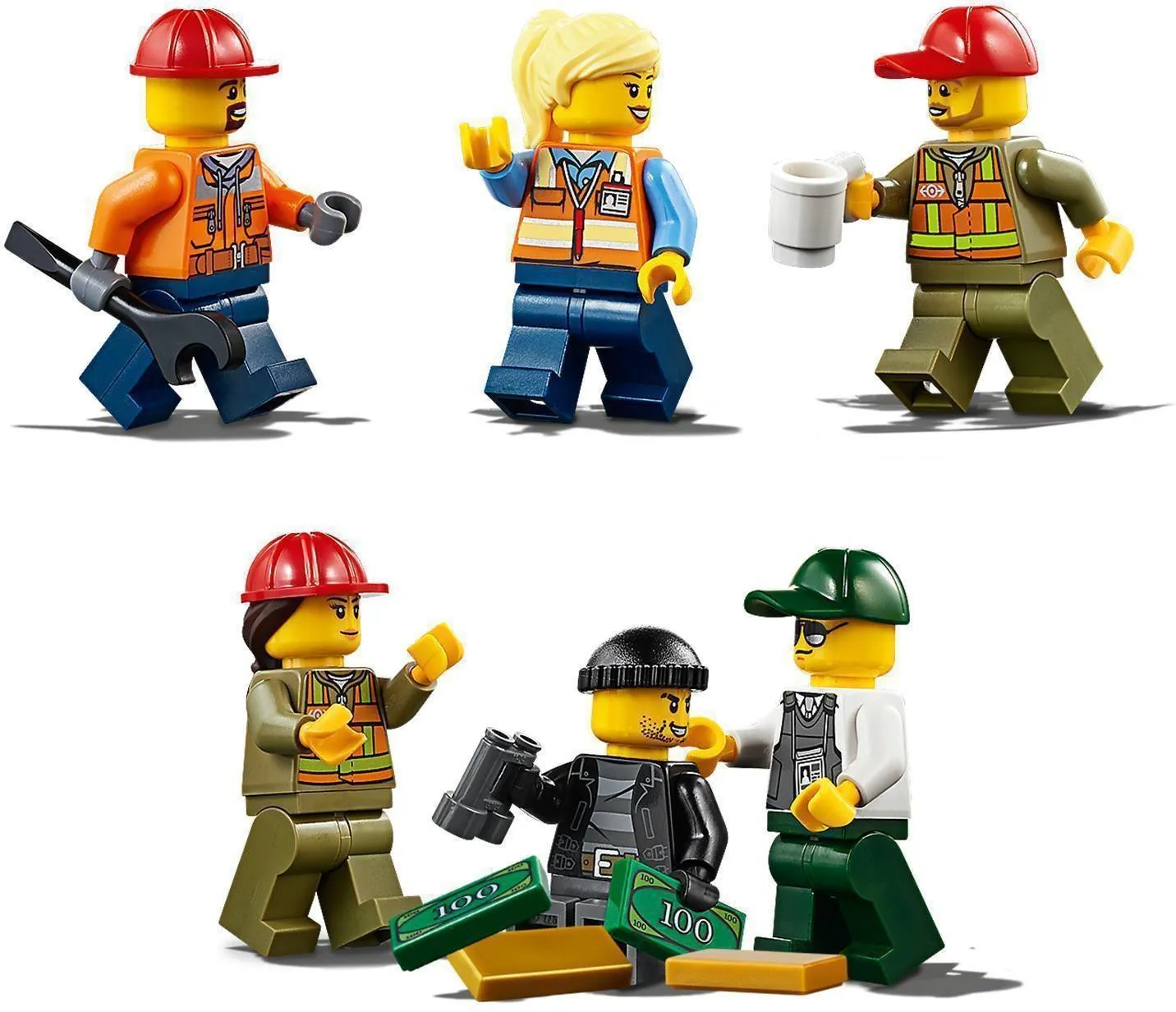 Конструктор LEGO City 60198 Грузовой поезд