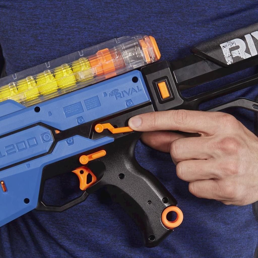 Бластер Nerf Райвал Гипноз XIX-1200 (E2901), синий