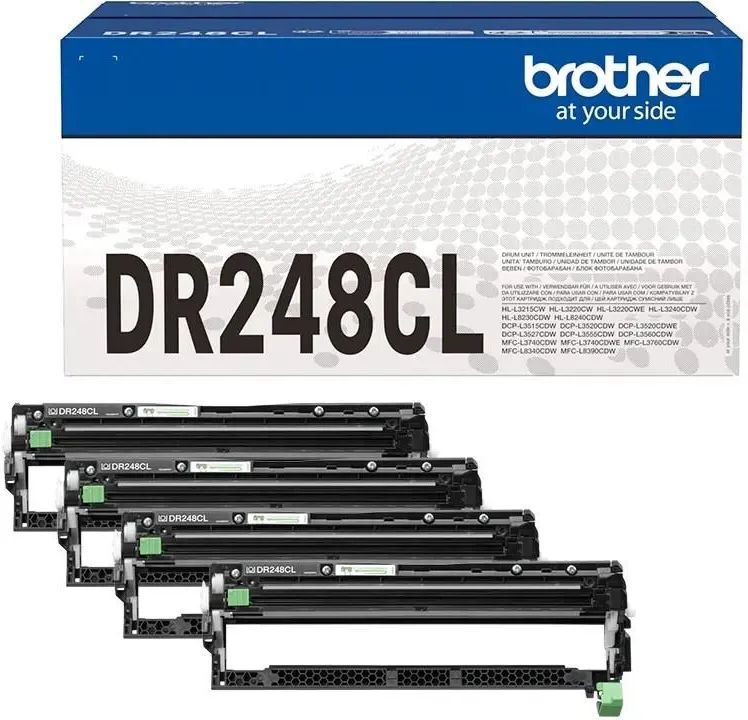 Картридж Brother DR-248CL CMYK черный 4шт.