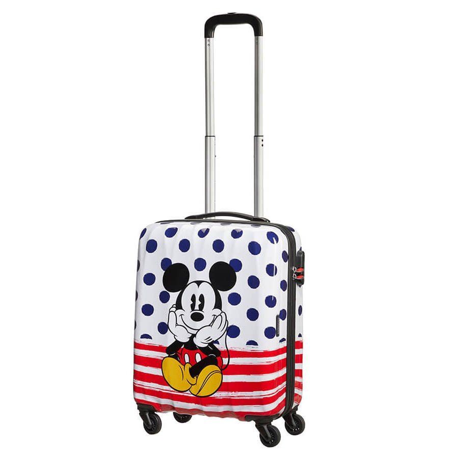 Чемодан American Tourister Kabinowa Disney Legends - Mickey Blue Dots