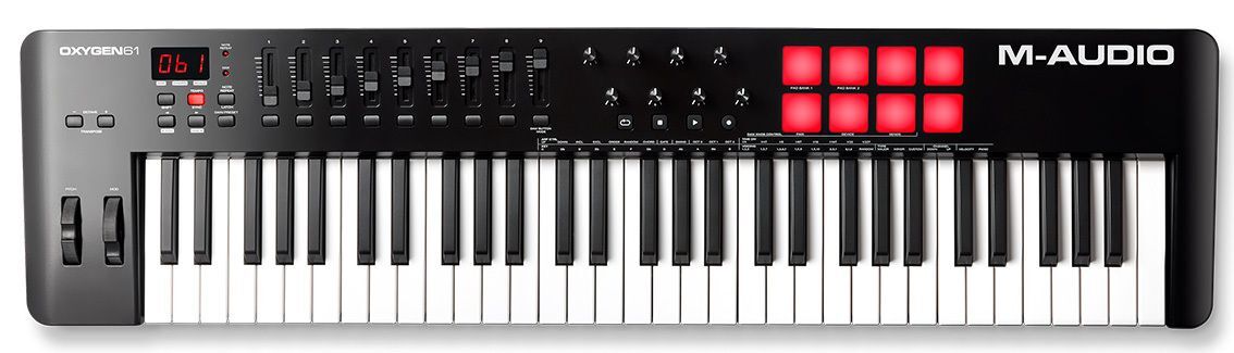 MIDI-клавиатура M-Audio Oxygen 61 MKV черный