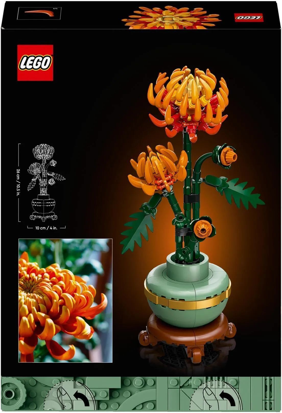 Конструктор LEGO Icons 10368 Хризантема