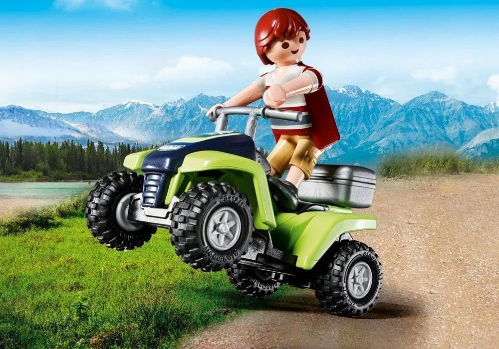 Конструктор Playmobil 9318 Family Fun - Большой Семейный кемпер с прицепом